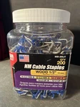 Gardner Bender MSI-200JT Metal Insulated STAPLE,1/2" Open Box. Fixed Price $10.00.