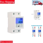 Digital Single Phase Energy 5-80A Lcd Din Rail Power Wattmeter Kwh Moni.... Fixed Price $19.99.