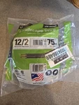 Southwire 12/2 Landscape Lighting 75 Ft Low Voltage Outdoor Cable Black New. Fixed Price $29.99.