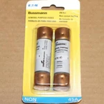 One Pack Of 2 New Cooper Bussmann NON-45 Fuses Amp. Fixed Price $14.02.