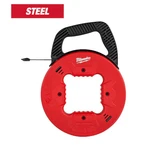 Milwaukee Tool 48-22-4181 25 Ft 1/4 In Steel Fish Tape W/ Low Profile Tip. Fixed Price $14.97.
