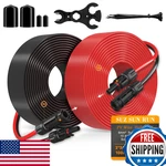 Sjz Sun Run Solar Extension Cable 10AWG 6MM 30FT Pv Wire Panels. Fixed Price $87.23.