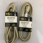 Gogreen Power GG-25615 14/3 15' Spt A/c Extension Cord Beige Ft Foot. Fixed Price $25.29.
