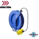 Coxreels EZ-PC24-0012-B, Safety Series Spring Rewind Power Cord Reel: 100',. Fixed Price $1442.95.