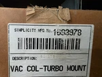 Simplicity 38" Turbo Mount Vac. Col.. Fixed Price $165.99.