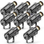 200W Cob Led Pinspot Light Dmx Audience Blinder Warm Cool White Stage Dj. Fixed Price $347.79.