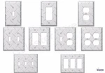 Diamond Plate Aluminum Wall Switch Outlet Cover Toggle Rocker Gfi Garage. Fixed Price $5.99.