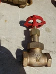 Milwaukee Valve Fig. 590 Brass Inline Gate 1/2" 150 Swp 300 Wog. Fixed Price $32.75.