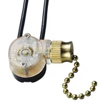 Gardner Bender GSW-32 Pull Switch, Brass, Spst. Fixed Price $7.85.