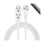 Ge Indoor Extension Cord, 8 Ft Power Cable, Grounded Outlets, 3-PRONG, Low-.... Fixed Price $21.79.
