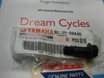 Genuine Nos Yamaha Footrest Stand Bolt XVS650 XVS1100 Vstar 90105-08440. Fixed Price $24.99.