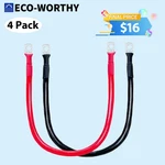 Eco-worthy Pack M6 5AWG Battery With 15/64'' Lug Terminals 14INCH Cables. Fixed Price $19.99.