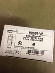 90681-W Pass & Seymour 90681WV 600W White Slide Dimmer Incandesant. Fixed Price $5.49.