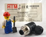 *new* Htm Sensors R-MA4KZ/PG7 M12, Pin Male Angle Connector. Fixed Price $6.00.