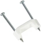 Ecm Industries PS-50 Plastic Non-metallic Cable Staple, 50-PK, 0.5-IN.. Fixed Price $6.93.