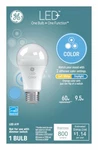 Led+ Color Changing Bulb, Frosted, A19, 800 Lumens, 9.5 Watt - 93100289. Fixed Price $25.59.