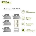 Hqst Solar Panel Mounting Brackets With Nuts And Bolts Set Of 4 Rv Flat Surface. Fixed Price $19.99.