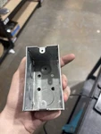 Thomas & Betts 58371 Single Gang Outlet Box 2 Deep Knockouts. Fixed Price $8.99.