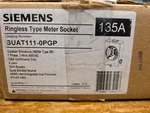 Siemens SUAT111-0GF Ringless Type Meter Socket Outdoor Enclosure 135 Amp 600V. Fixed Price $50.00.
