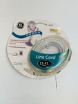 Ge Phone Line Cord White 15 Feet Modem. Fixed Price $9.95.