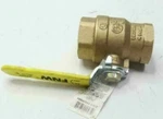 1" /ball Valve/ 600 /# Wog Brass/ Full Port /threaded Npt Nos /FNW410AG. Fixed Price $20.20.