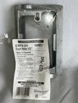 Teddico Bwf EXF5-2V 4-HOLE 1/2" Single Gang Conduit Outlet Box Outdoor Grey. Fixed Price $5.00.