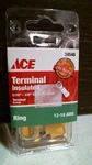 Ace 34546 Insulated Ring Terminal 5/16"- 3/8" Count Free Shipping. Fixed Price $10.00.