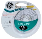 White Cord 7FT Telephone Wire Line General Electric #86581. Fixed Price $7.97.