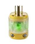 Leviton 515PV-LIT 10 Pack Amp Straight Blade Grounding Lighted Yellow. Fixed Price $114.54.