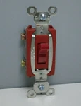 Lot Of (3) Pass & Seymour PS20AC3-RED HBL-1223R Three-way 3-WAY Switch. Fixed Price $18.99.