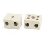 Uxcell Way 380V 30A Ceramics Terminal Blocks High Temp Connectors 2PCS. Fixed Price $15.55.