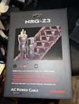 Audioquest NRGZ3US01 Low Distortion 3-POLE 1M Power Cable Black. Fixed Price $230.00.