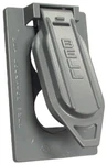 Raco 5146-0, Weatherproof Device Box Cover, 1-GANG, Vertical, Duplex, Gray, Pc. Fixed Price $9.93.
