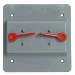 Carlon E9G2SSN Gang Weatherproof Toggle Switch Box Cover Pvc Vertical Mount. Fixed Price $87.43.