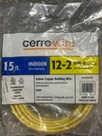 Cerrowire 15 Ft. Indoor Copper Building Type 12/2 Nm-b Ground 600V #147-1602A3. Fixed Price $30.99.