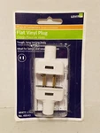 Leviton C22-48643-00W Flat Non-polarized Electrical Plug, 125 V, 15 A, P,. Fixed Price $8.79.