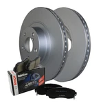 Front Kit 293MM Rotors Bosch Ceramic Pads For 86 Brz Impreza Brembo Brakes. Fixed Price $75.95.
