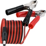 Yeebline Dc 5.5 2.1MM Battery Clamps Extension Cable, 5FT 16AWG Red, Black. Fixed Price $11.94.