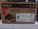 Halo HL36SA20FL930ED010ICAT 3" Square Shallow New Const Led Housing 20W 40D 30K. Fixed Price $84.00.