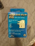 Leviton Range And Dryer Plug With Cord Lamp 801-287-T. Fixed Price $9.00.