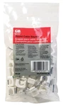 Gardner Bender PR-50 White Zinc-plated Plastic Coaxial Cable Staple 7/16 In.. Fixed Price $8.33.