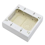 Wiremold Non-metallic Pvc Raceway 2 Gang Outlet Box, White. Fixed Price $11.99.
