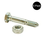 (5) Shear Pin W/ Nut 1-9/16"X1/4" Fits John Deere 524D 724D 826D 1332DDE A122156. Fixed Price $13.29.