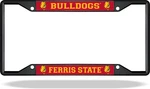 Ferris State Bulldogs Black License Plate Frame. Fixed Price $29.49.