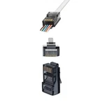 RJ45 Gray Ez Modular Plug CAT6 Utp Network Cable End Pass Through Connector Lot. Fixed Price $124.59.
