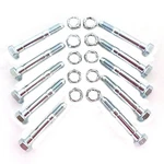 Qty 10: Shear Pin With Nut Fits John Deere Replaces AM122156-1.5INCH. Fixed Price $17.91.