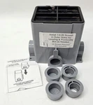 Arlington FLBC8500 Gangable Floor Box Kit 7.52" 4.80" 6" Plastic 3. Fixed Price $20.00.