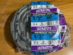 1/2 In. 50 Ft. Ultratite Liquidtight Flexible Non-metallic Pvc Conduit. Fixed Price $45.00.