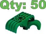 (25) Freightliner 23-13454-000 Green Battery Cable Clamp 2/0 Or 4/0. Fixed Price $38.25.