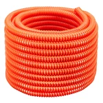 Hydromaxx 2" 80' Flexible Corrugated Orange Pvc Split Wire Loom Conduit. Fixed Price $100.00.